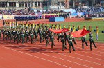 大連民族大學(xué)秋季運動會 同欣跑道亮麗登場